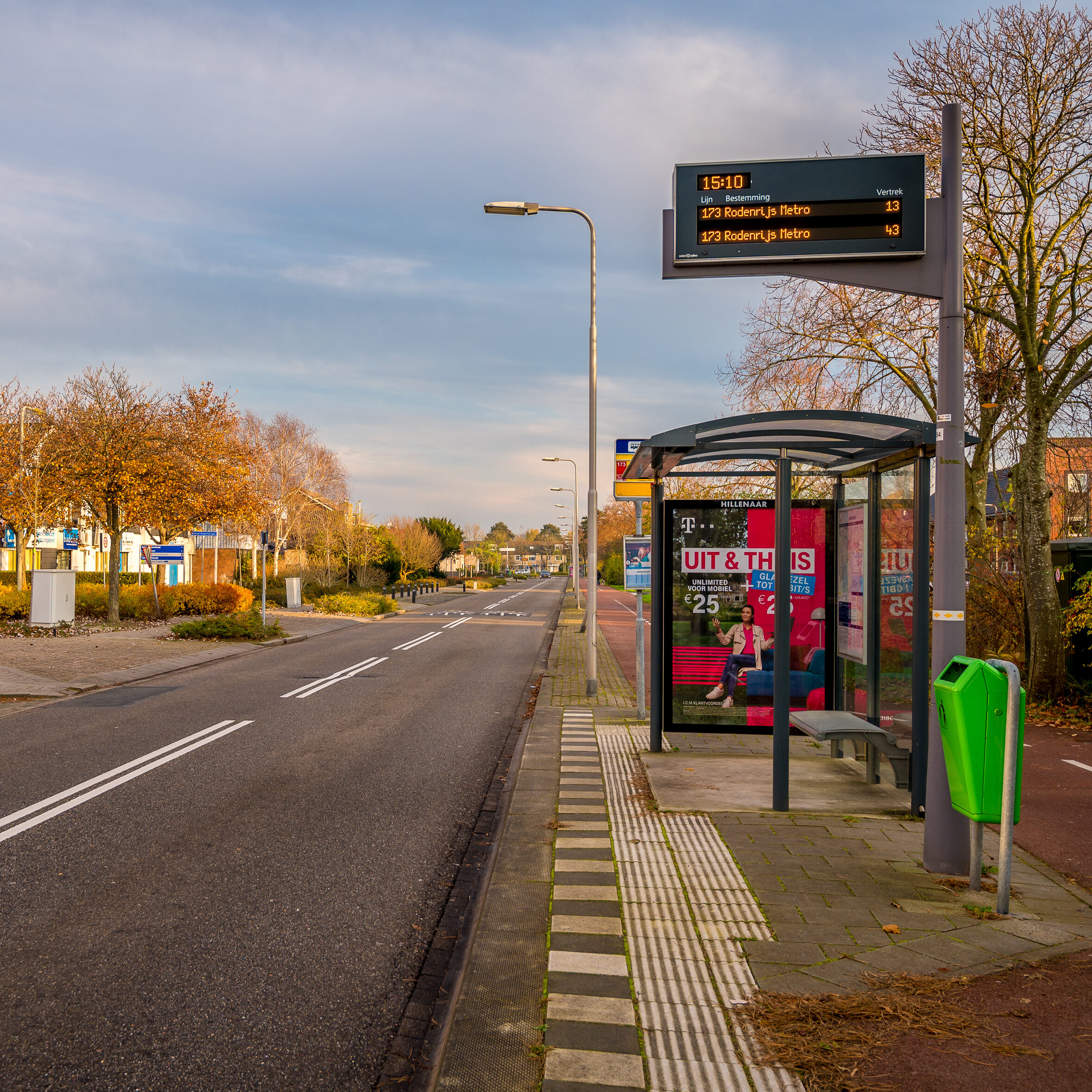 Definitief inrichten bushaltes Bleiswijk